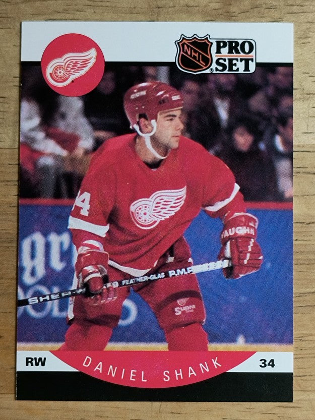 1990-91 Pro Set #78 Daniel Shank RC