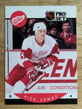 1990-91 Pro Set #80 Rick Zombo RC