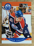 1990-91 Pro Set #84 Adam Graves RC