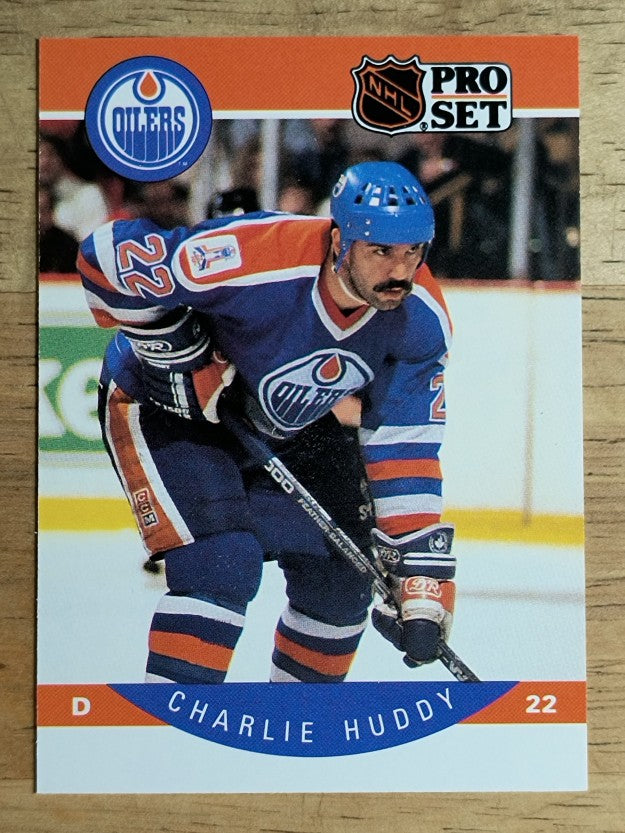 1990-91 Pro Set #85 Charlie Huddy