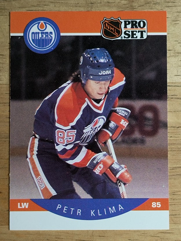 1990-91 Pro Set #86 Petr Klima