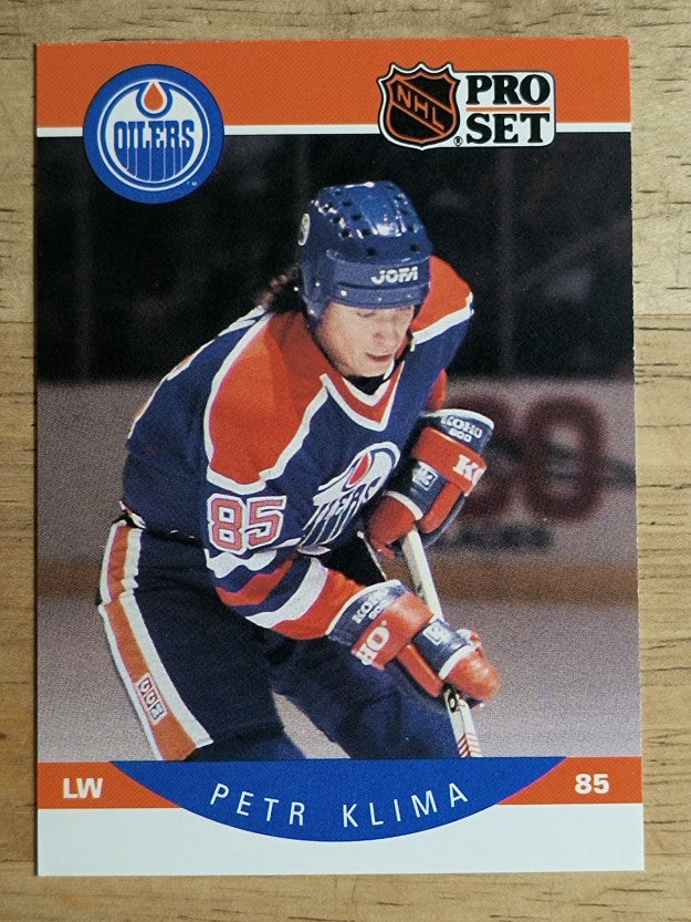 1990-91 Pro Set #86 Petr Klima