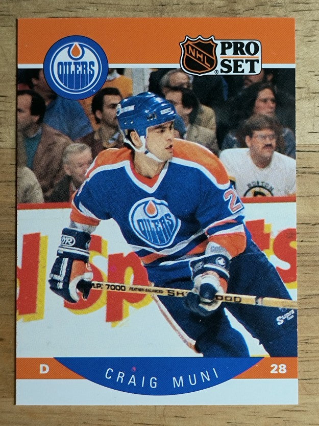 1990-91 Pro Set #92 Craig Muni