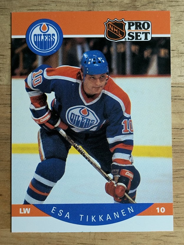 1990-91 Pro Set #97 Esa Tikkanen