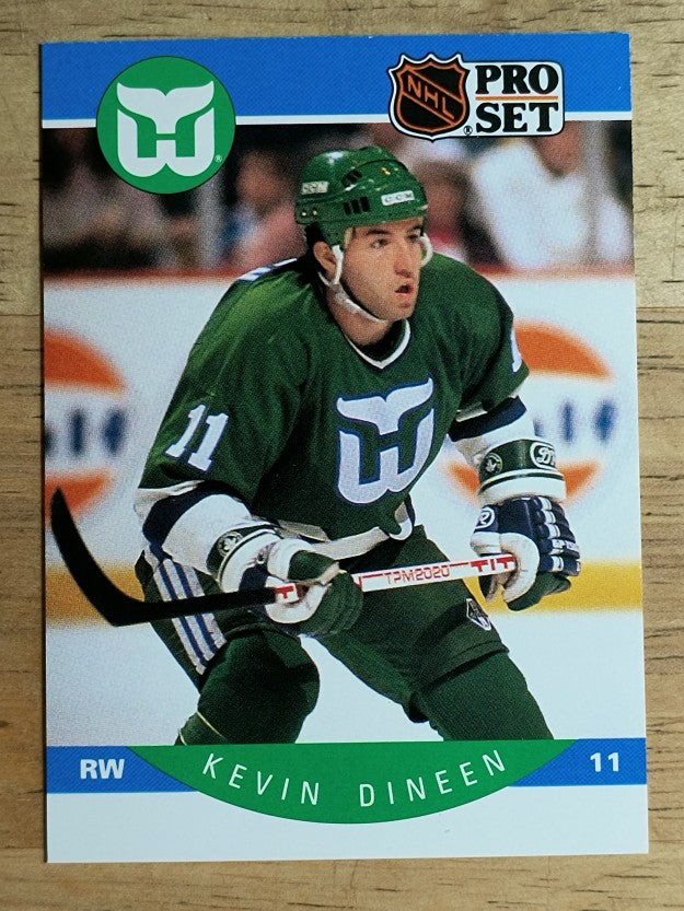1990-91 Pro Set #102 Kevin Dineen