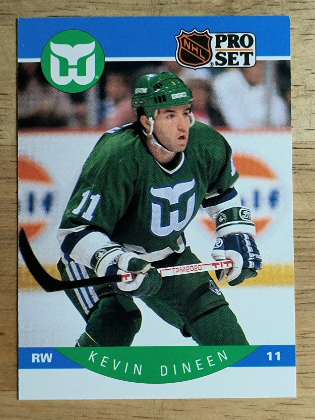 1990-91 Pro Set #102 Kevin Dineen