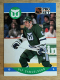 1990-91 Pro Set #109 Ulf Samuelsson