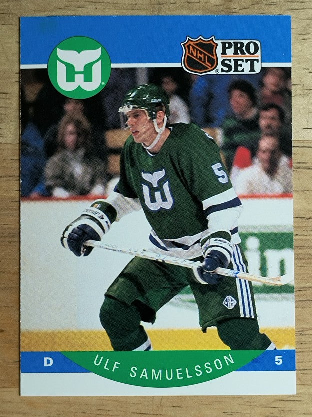 1990-91 Pro Set #109 Ulf Samuelsson