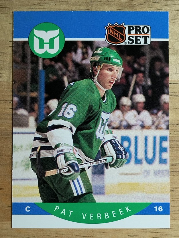 1990-91 Pro Set #112 Pat Verbeek