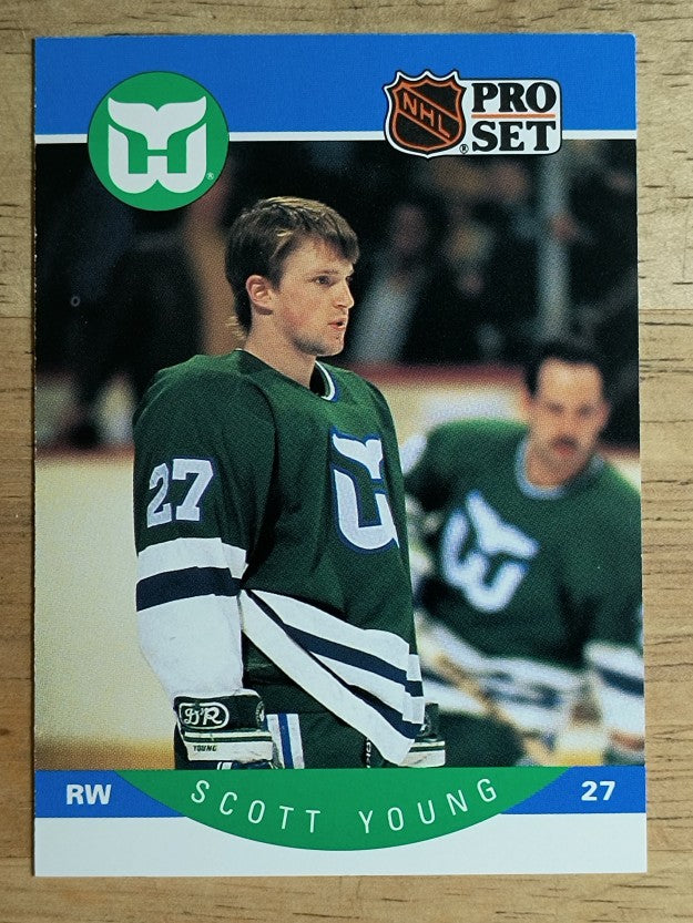 1990-91 Pro Set #113 Scott Young