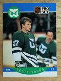 1990-91 Pro Set #113 Scott Young