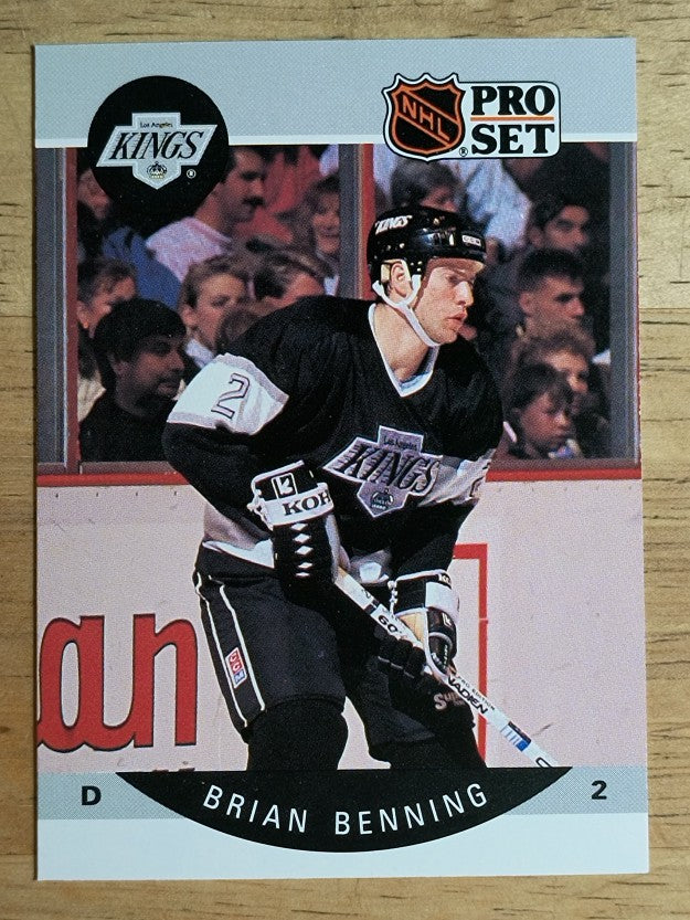 1990-91 Pro Set #114 Brian Benning
