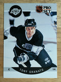 1990-91 Pro Set #117A Tony Granato