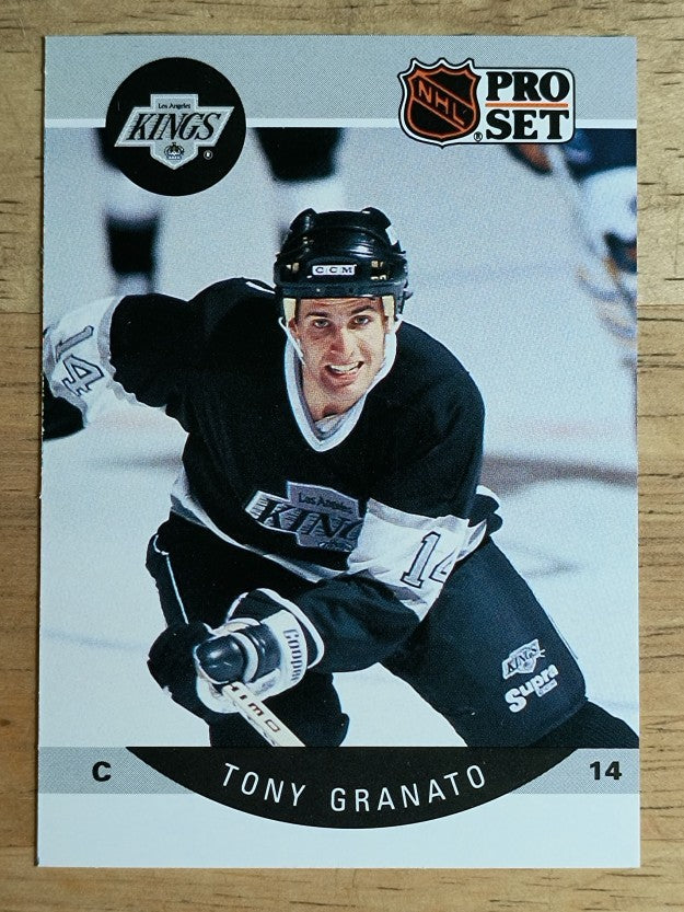 1990-91 Pro Set #117A Tony Granato