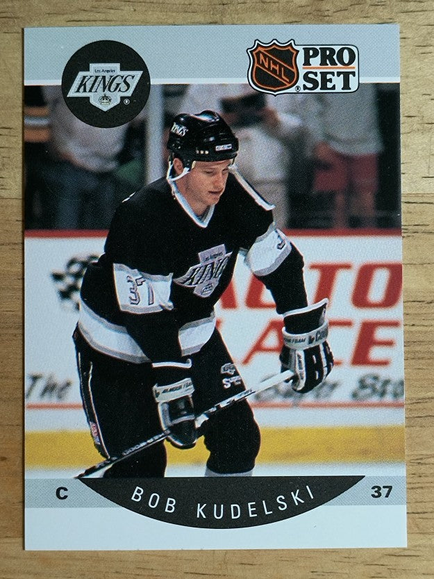1990-91 Pro Set #122 Bob Kudelski RC