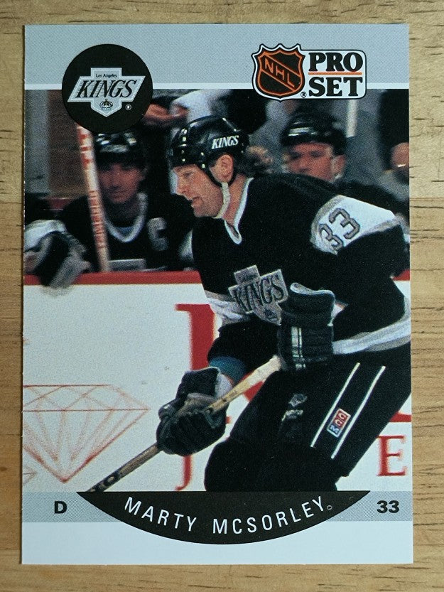 1990-91 Pro Set #124 Marty McSorley