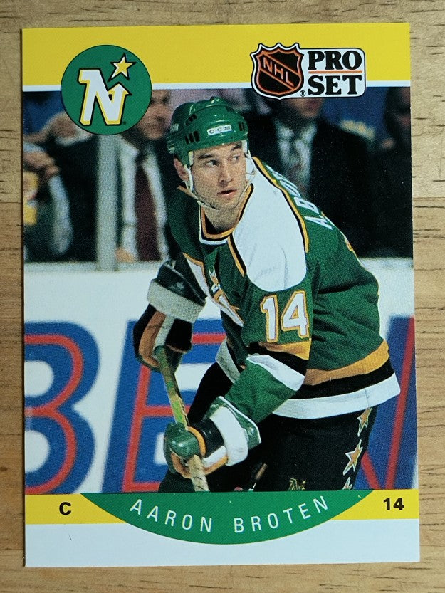 1990-91 Pro Set #131A Aaron Broten