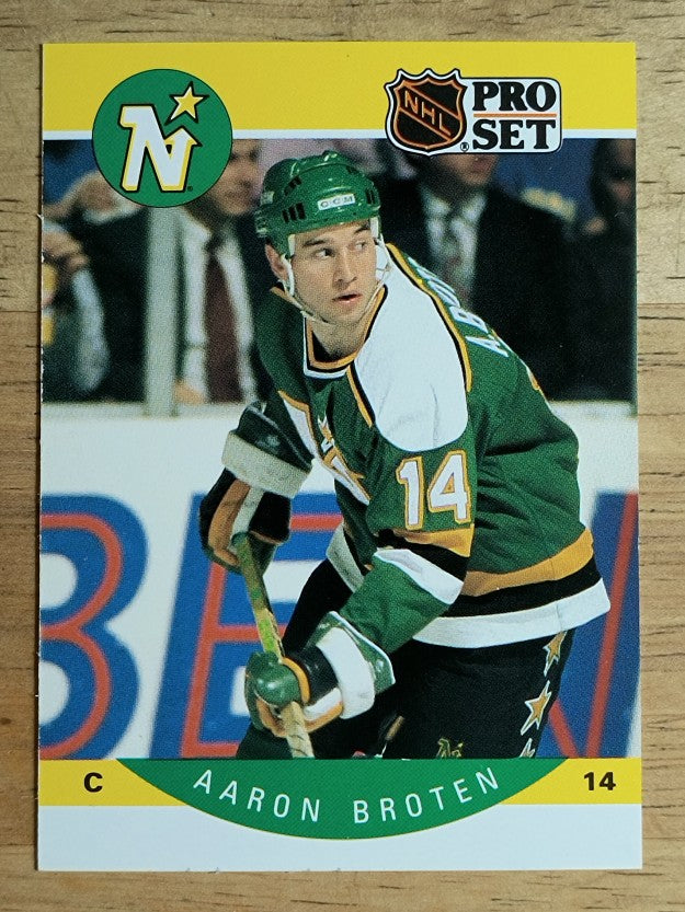 1990-91 Pro Set #131A Aaron Broten