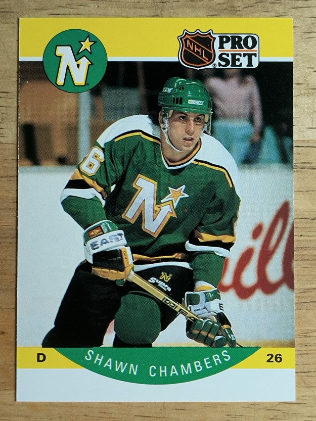 1990-91 Pro Set #134 Shawn Chambers