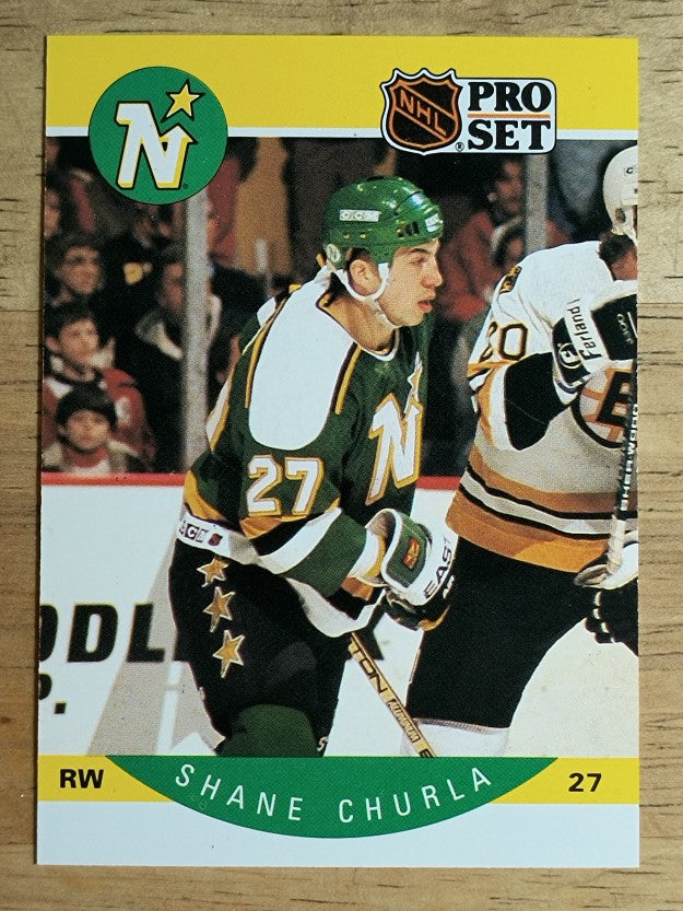 1990-91 Pro Set #135 Shane Churla RC