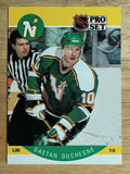1990-91 Pro Set #137 Gaetan Duchesne