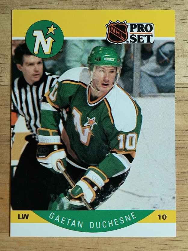 1990-91 Pro Set #137 Gaetan Duchesne