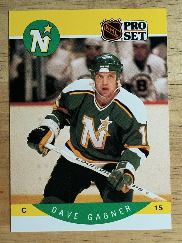 1990-91 Pro Set #138 Dave Gagner