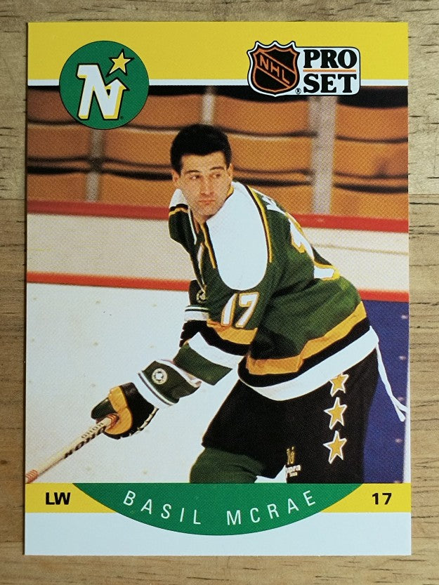 1990-91 Pro Set #141 Basil McRae