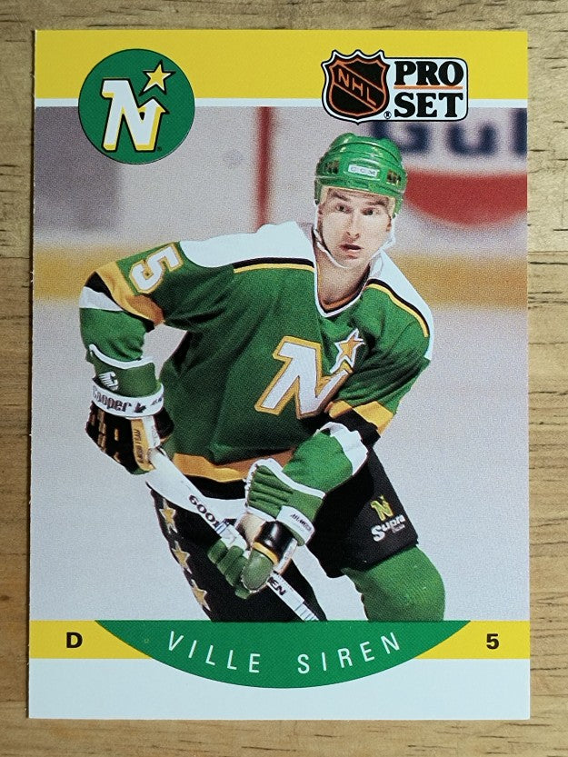1990-91 Pro Set #144 Ville Siren RC