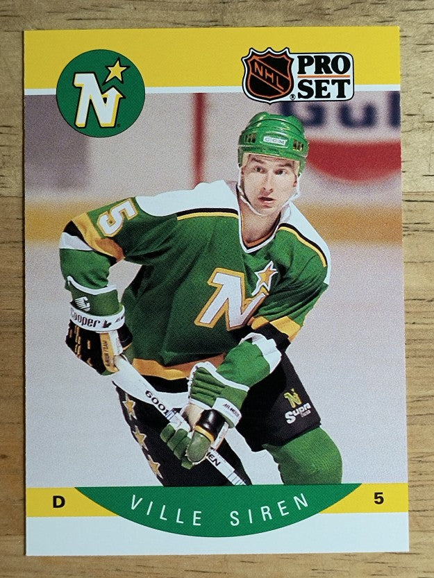 1990-91 Pro Set #144 Ville Siren RC