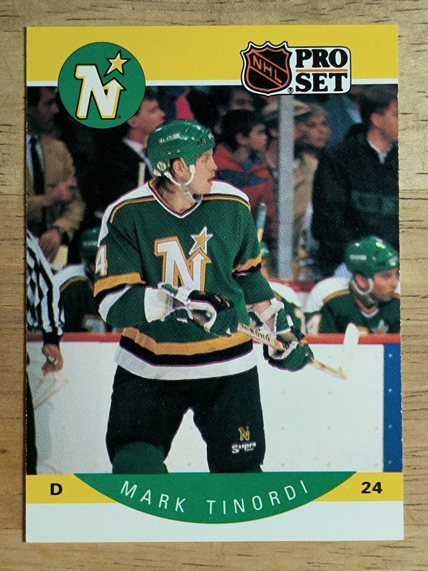 1990-91 Pro Set #145 Mark Tinordi RC