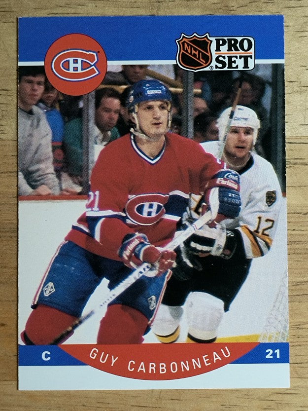 1990-91 Pro Set #146 Guy Carbonneau