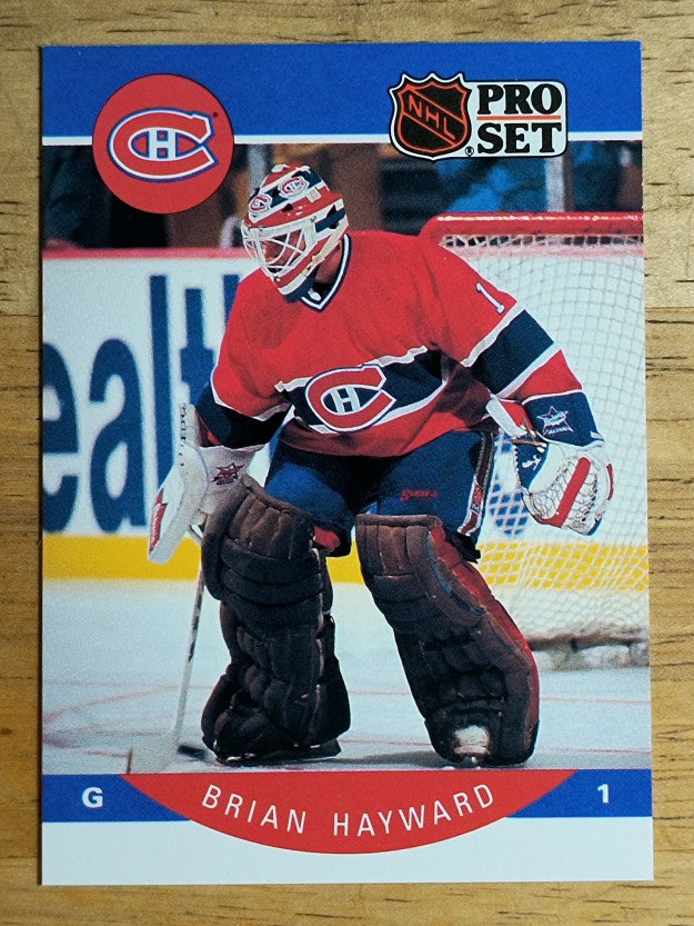 1990-91 Pro Set #150 Brian Hayward