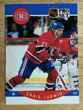 1990-91 Pro Set #154 Craig Ludwig