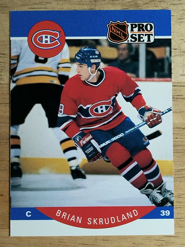 1990-91 Pro Set #159 Brian Skrudland