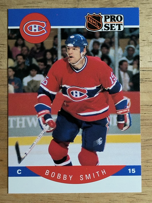 1990-91 Pro Set #160 Bobby Smith