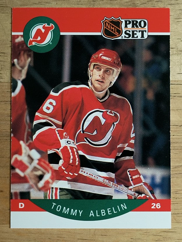 1990-91 Pro Set #162 Tommy Albelin