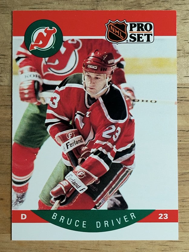 1990-91 Pro Set #166 Bruce Driver