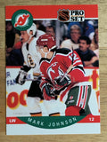 1990-91 Pro Set #168 Mark Johnson