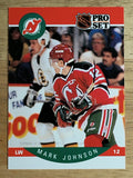 1990-91 Pro Set #168 Mark Johnson