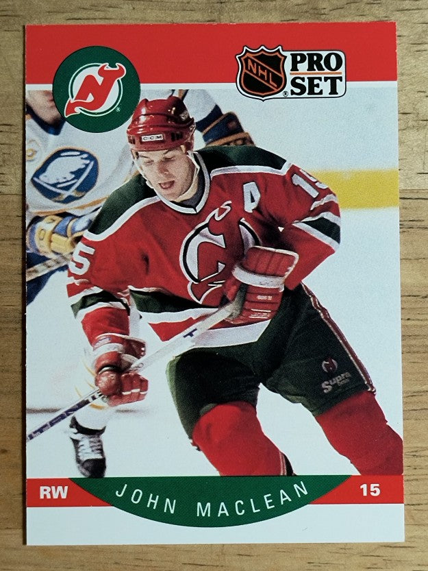 1990-91 Pro Set #170 John MacLean