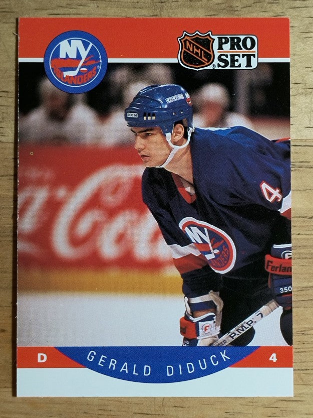1990-91 Pro Set #180 Gerald Diduck