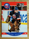 1990-91 Pro Set #183 Glenn Healy RC