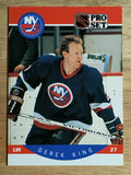 1990-91 Pro Set #185 Derek King