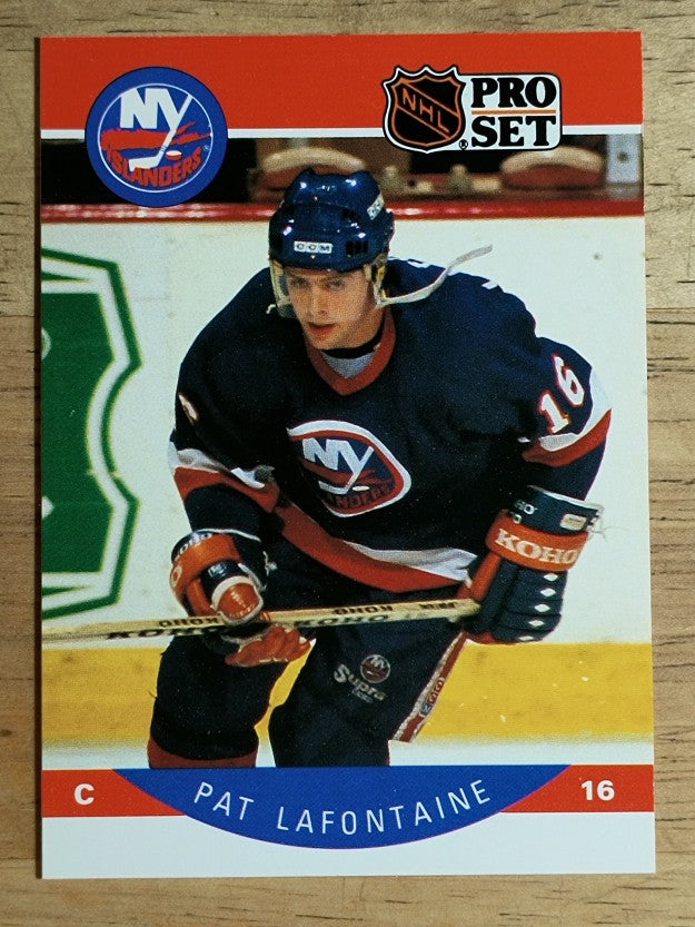 1990-91 Pro Set #186 Pat LaFontaine