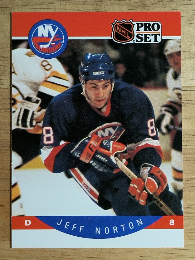 1990-91 Pro Set #189 Jeff Norton