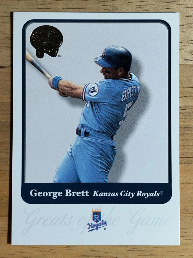 2001 Greats of the Game #87 George Brett