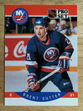 1990-91 Pro Set #191 Brent Sutter