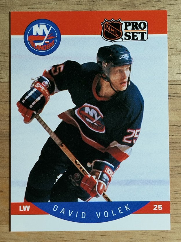 1990-91 Pro Set #193 David Volek