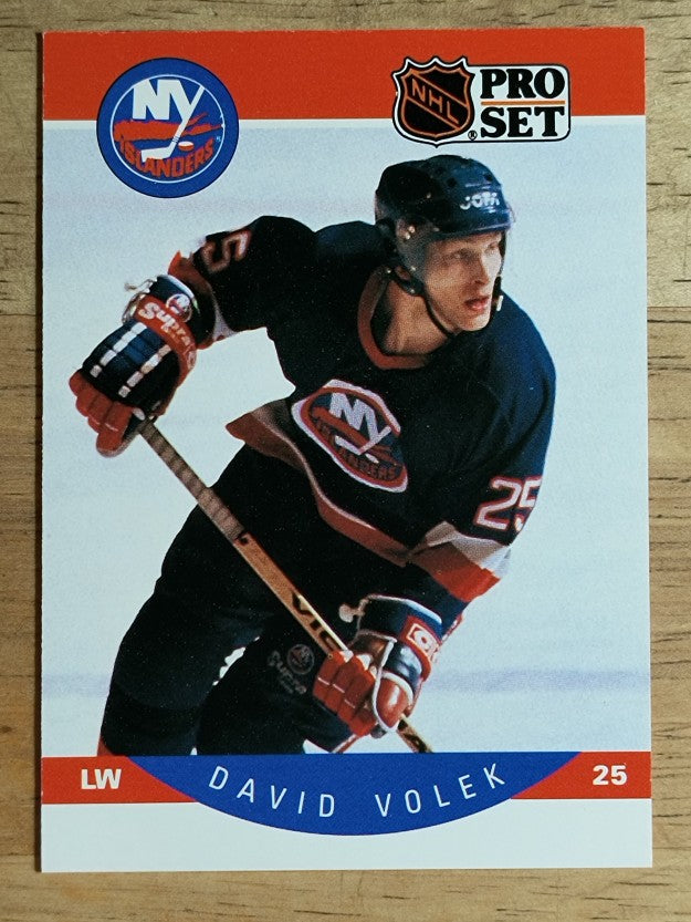 1990-91 Pro Set #193 David Volek
